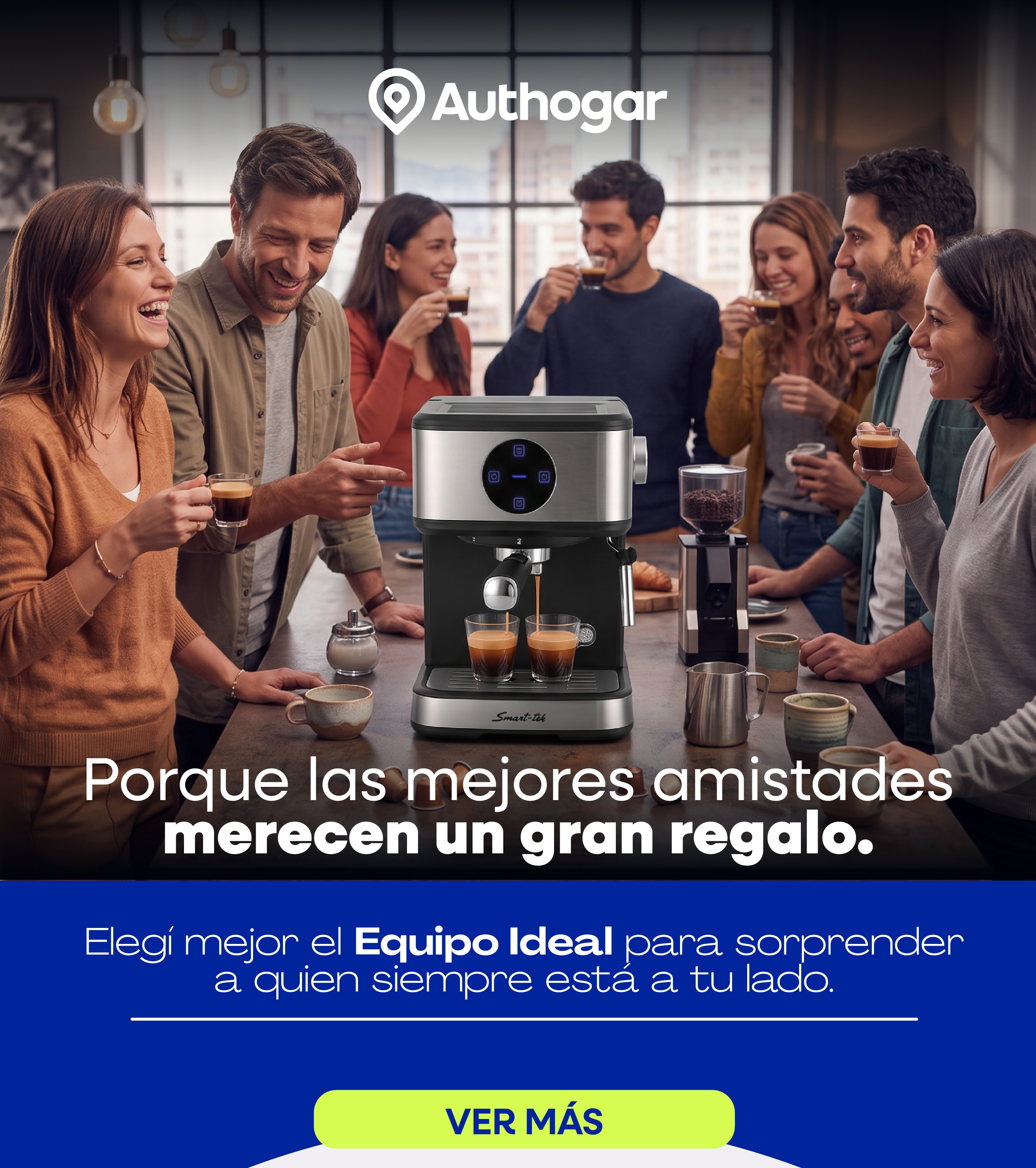 Elegí mejor el Equipo Ideal para sorprender a quien siempre está a tu lado!